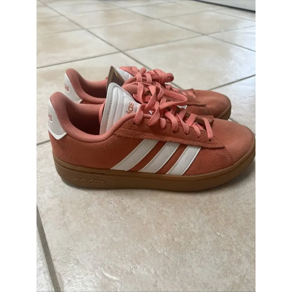 Adidas Grand Court Alpha Sneaker - Women's - Coral - 8 - Picture 9 of 9